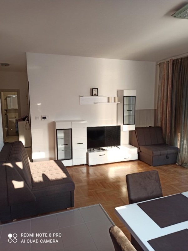 Apartment for Rent with 1 Bedroom in Budva — Sea-View Terrace, near the Bus Station