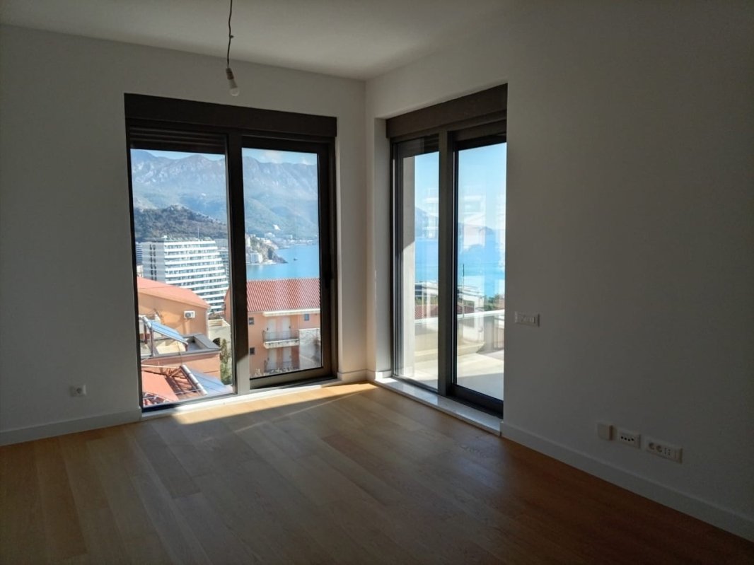 1-Bedroom Sea View Apartment for Sale in Montesa Hill — Becici